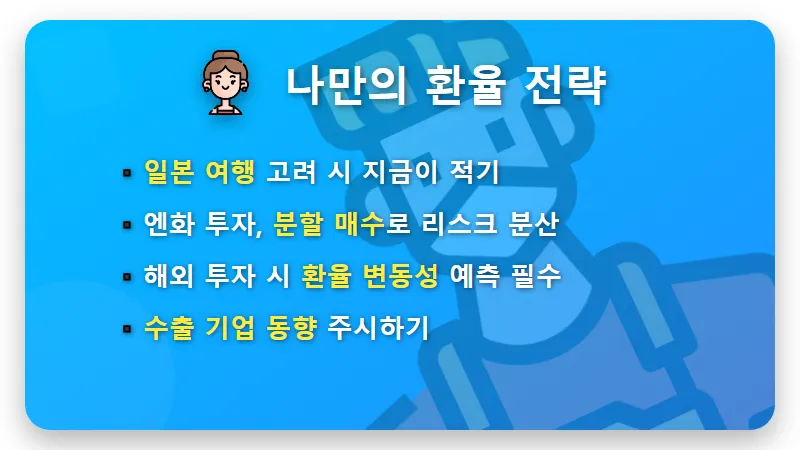 일본 엔화 환율 160엔 돌파? 초저가 일본 여행 vs 현명한 투자 전략 3가지 - 핵심 요약