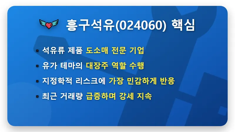 국제 유가 관련주 TOP 3 현실적인 전망과 투자 꿀팁 - 핵심 요약