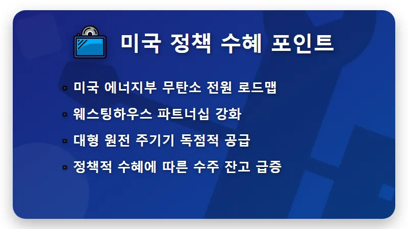 두산에너빌리티 주가 15만원? 미국 대형 원전 수주 잭팟 현실적인 전망 - 핵심 요약