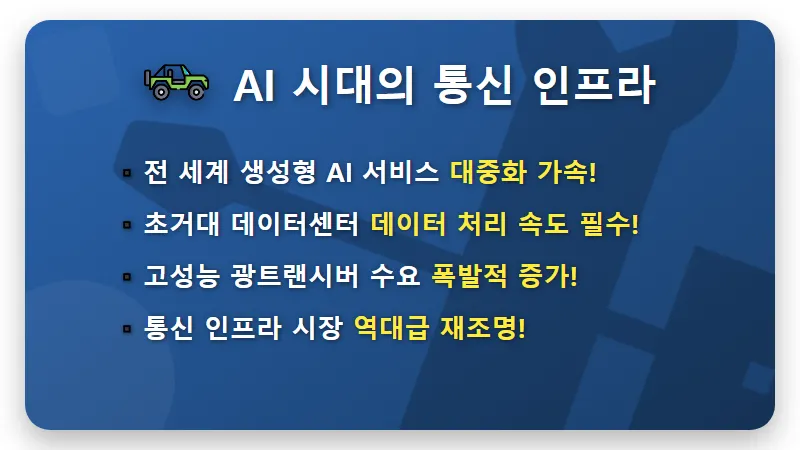 [2024 최신] 빛과전자 주가, AI 데이터센터가 이끄는 광통신 폭등 꿀팁과 전망! - 핵심 요약