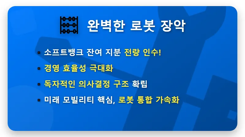 현대차 주가 보스턴 다이내믹스 인수, 2026년 기대되는 효과와 투자 꿀팁 - 핵심 요약