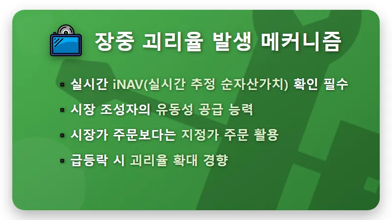 2배 ETF 괴리율 현실적인 극복 3가지 꿀팁 - 핵심 요약
