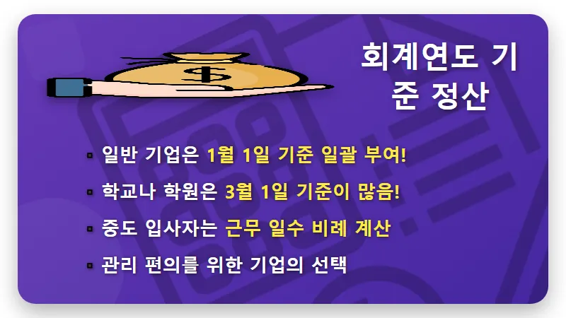 연차수당 지급 기준 개수 1월 vs 3월 차이점! 현실적인 계산 꿀팁 - 핵심 요약