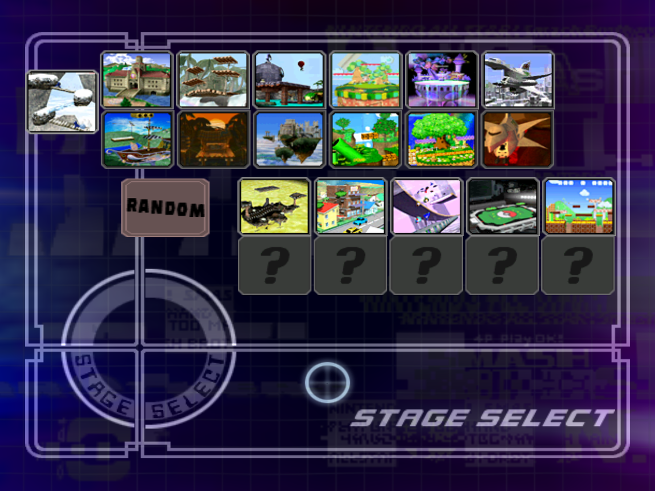 Stage select