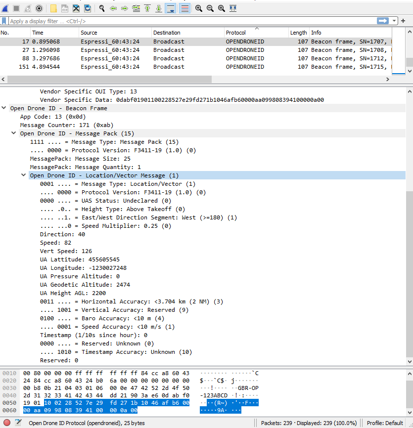 Wireshark Wi-Fi Screenshot