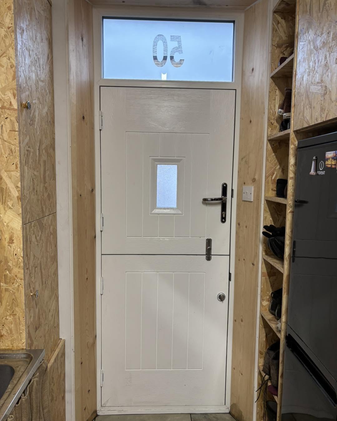 Exterior door