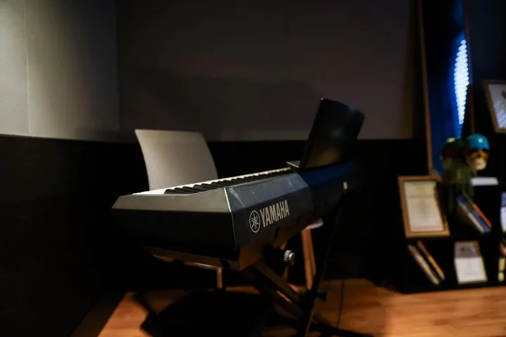 Kasia Howley's vocal coaching studio at Tileyard North