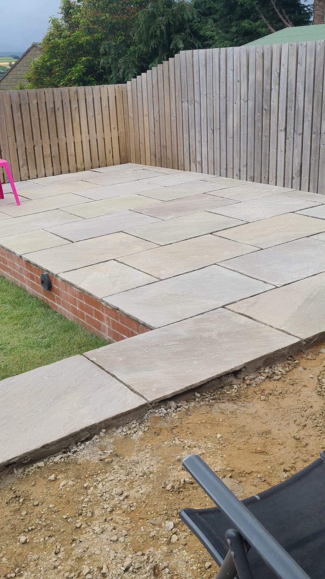 Patios and flagging