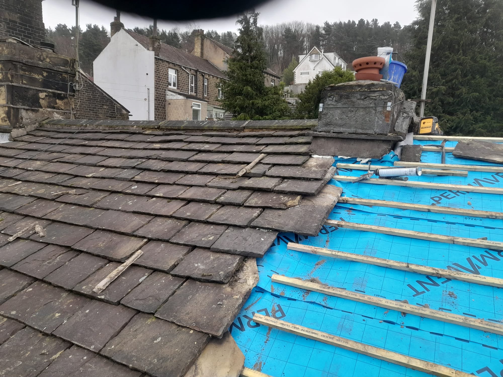 Roof before works
