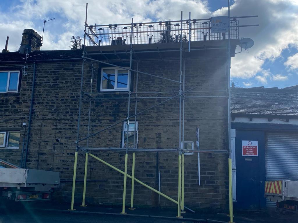 Roofing work