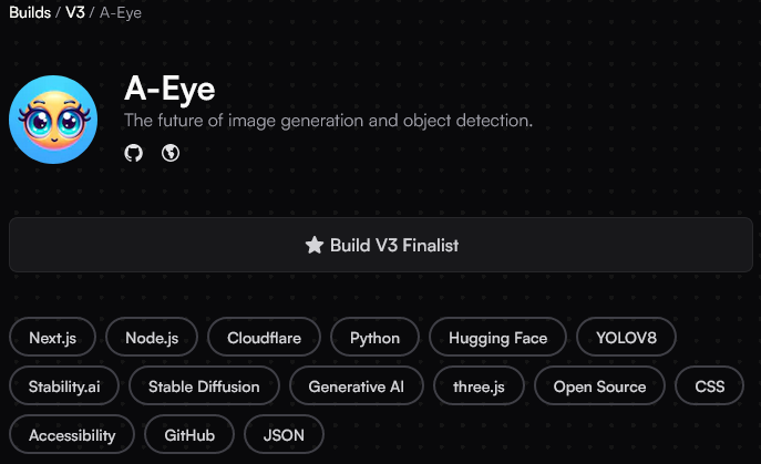 Build v3 Finalist! :)