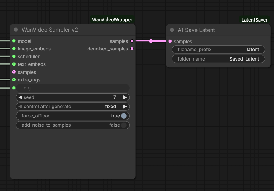 Save Latent Example