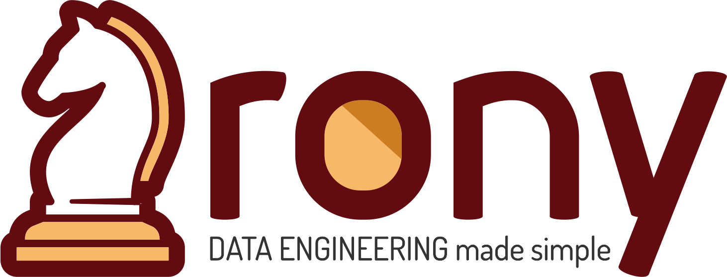 Rony - Data Engineering made simple