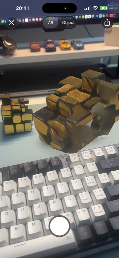 Generated Object Capture result