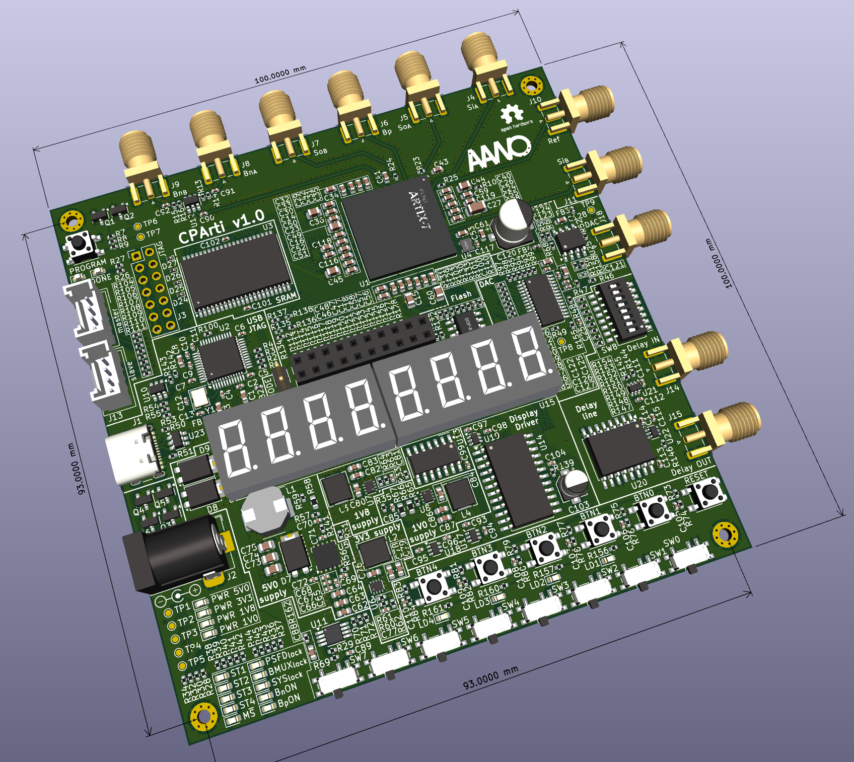 CPArti-FPGA-Development-Board, from the project README