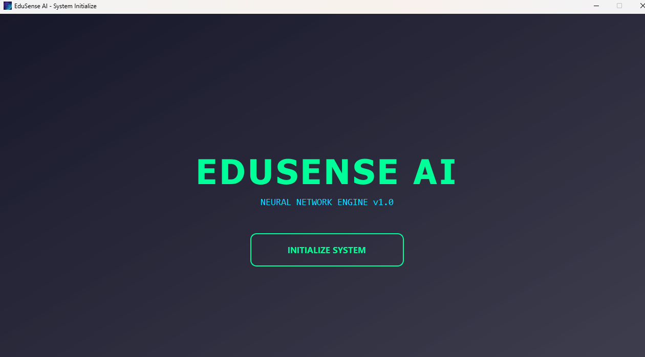 Welcome Screen