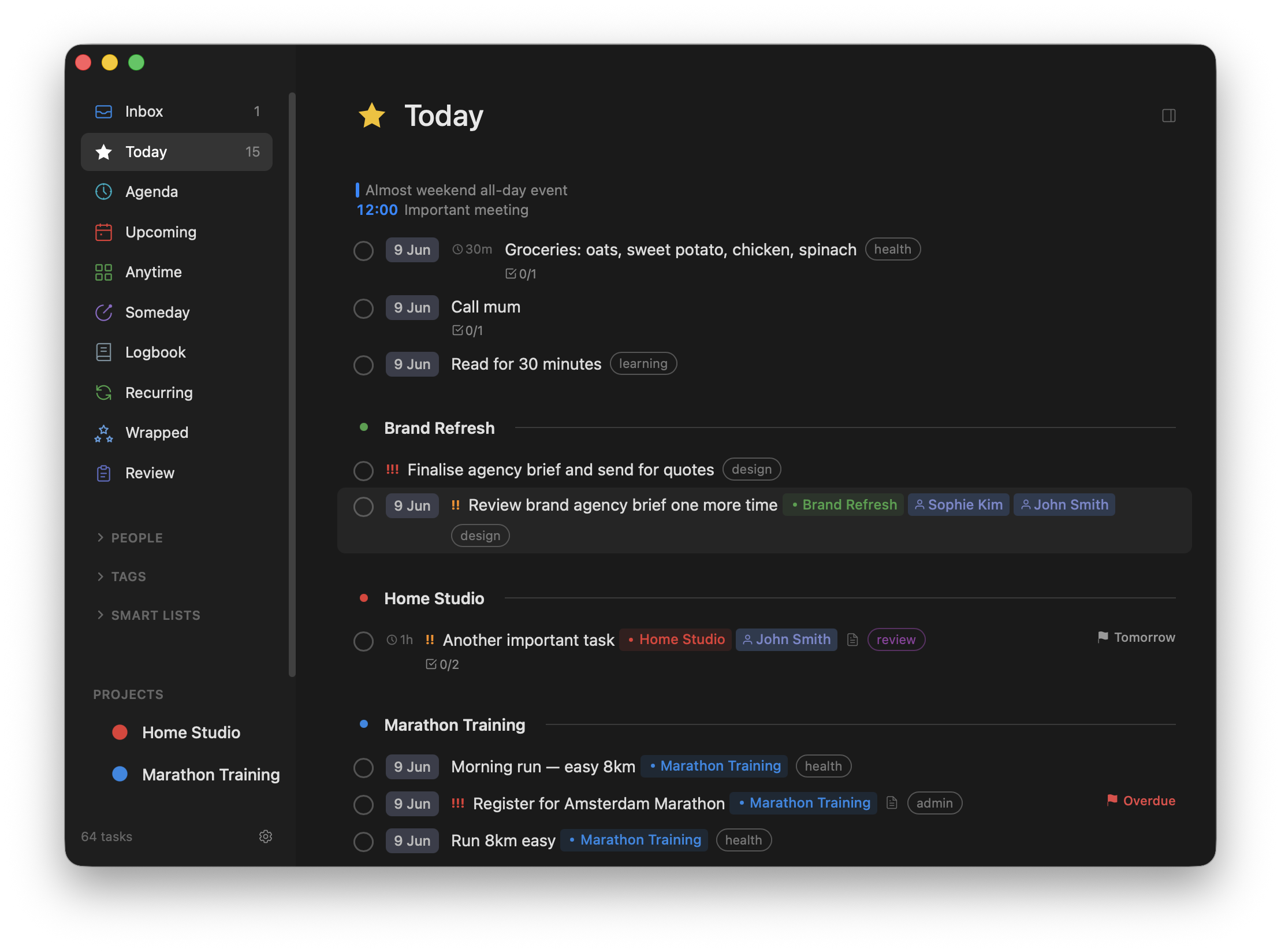 Dark theme