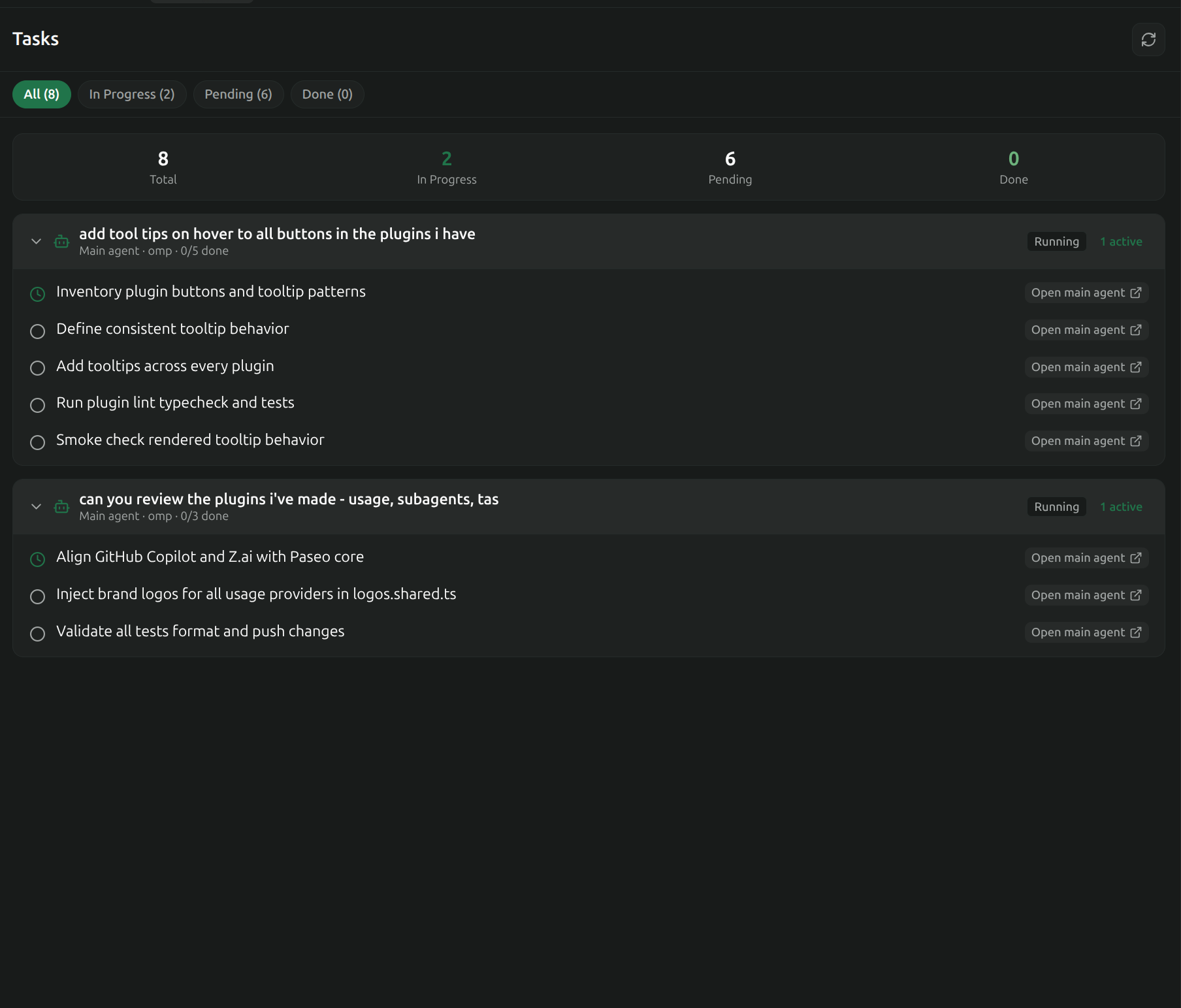 Workspace Activity screenshot 2