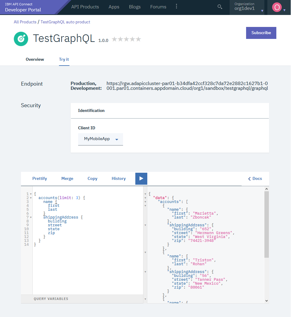 Testing GraphQL