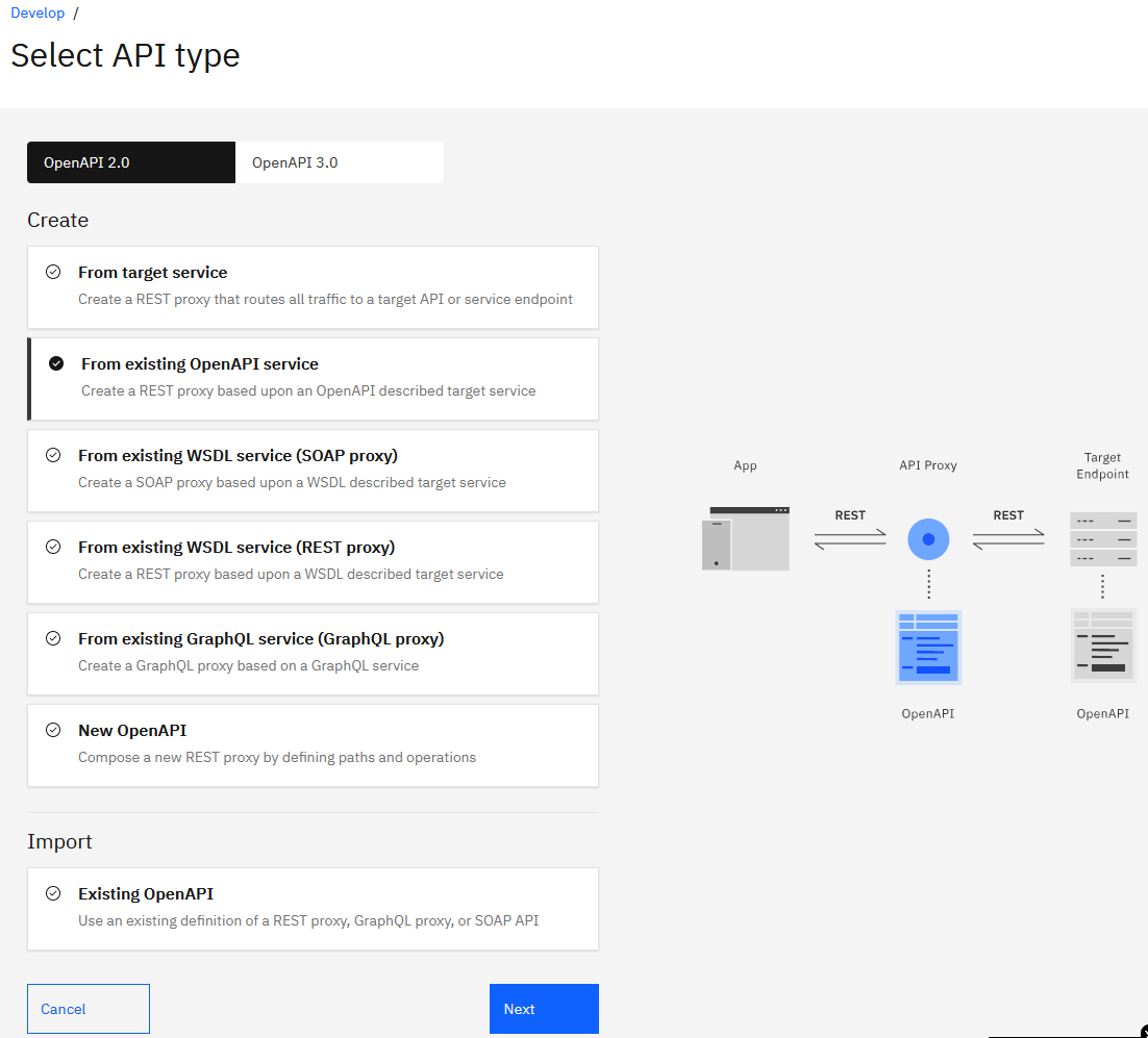 Add from existing API