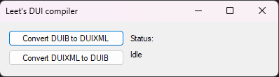 Leet's DirectUI Compiler