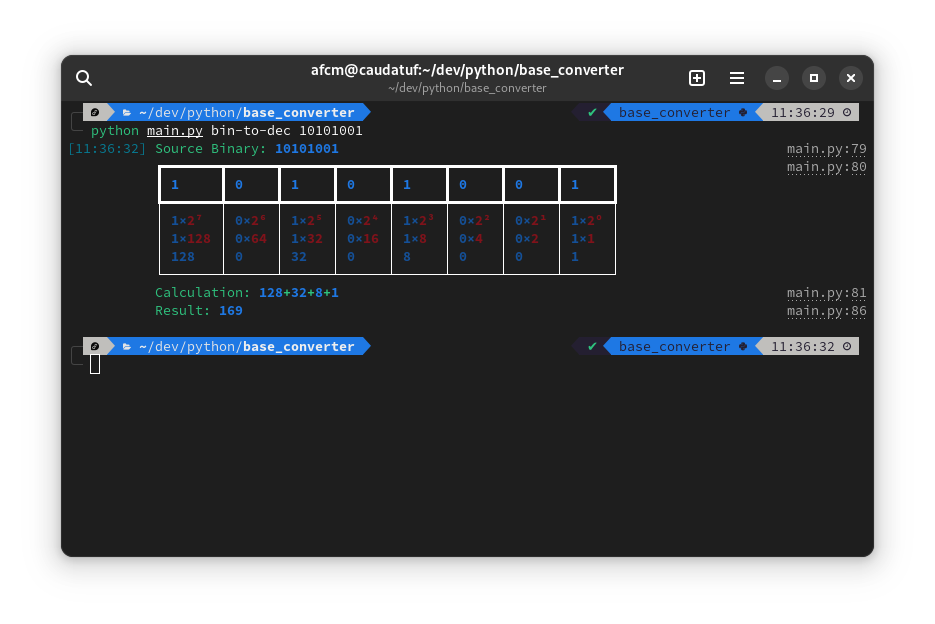 Decimal to Binary