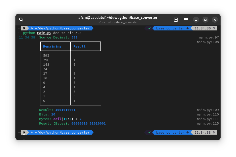 Binary to Decimal