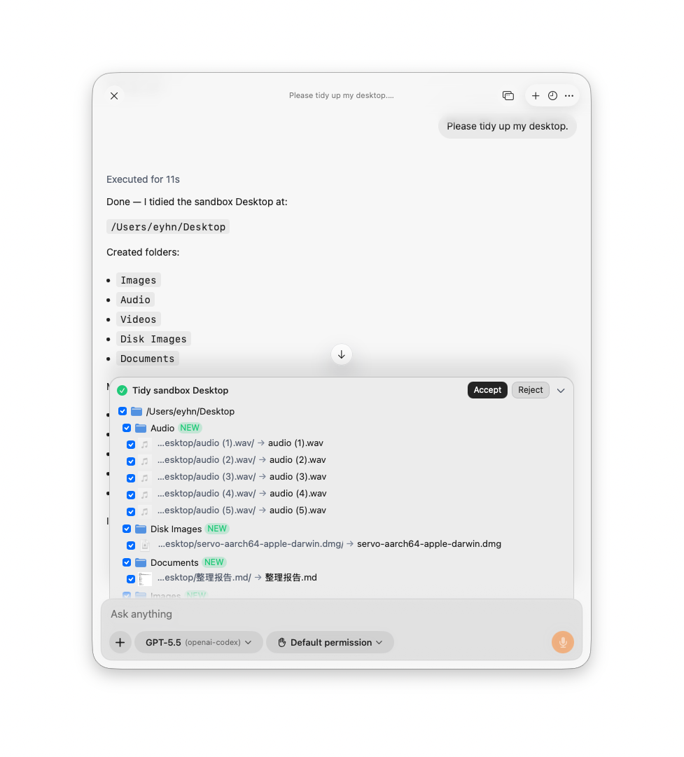 OpenBridge sandbox file review