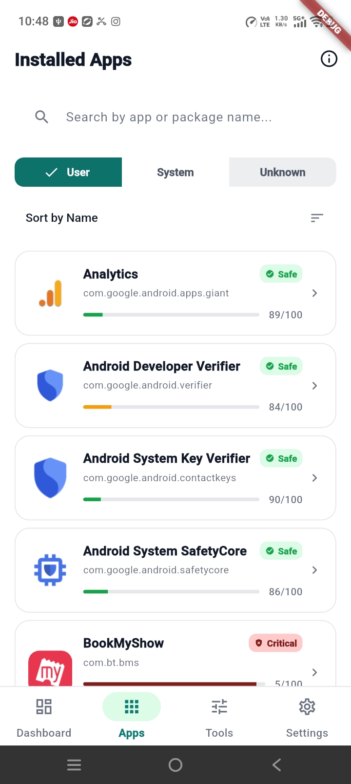 Installed Apps