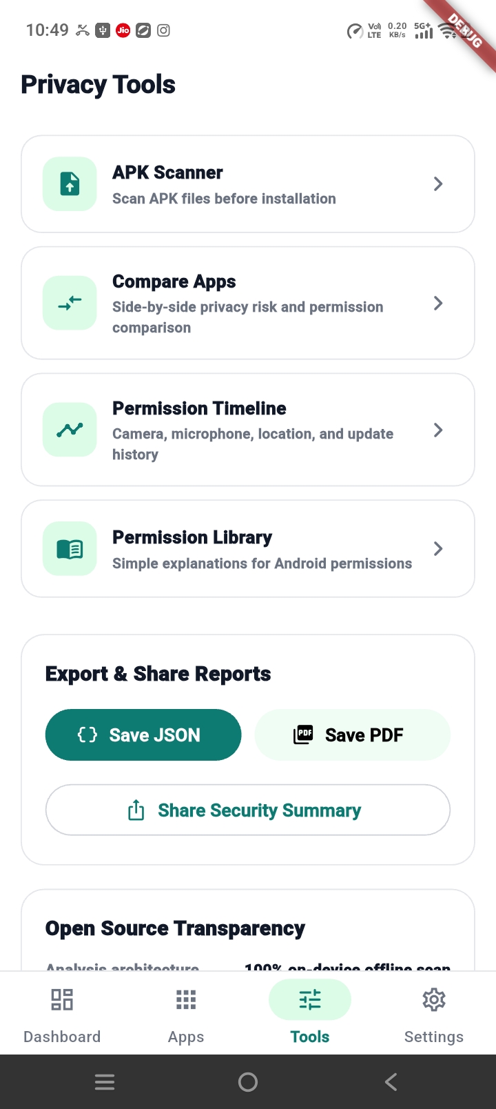 Privacy Tools