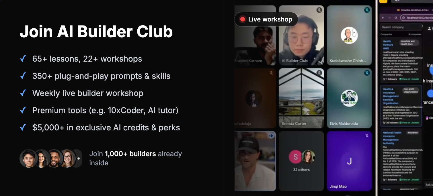 Join AI Builder Club