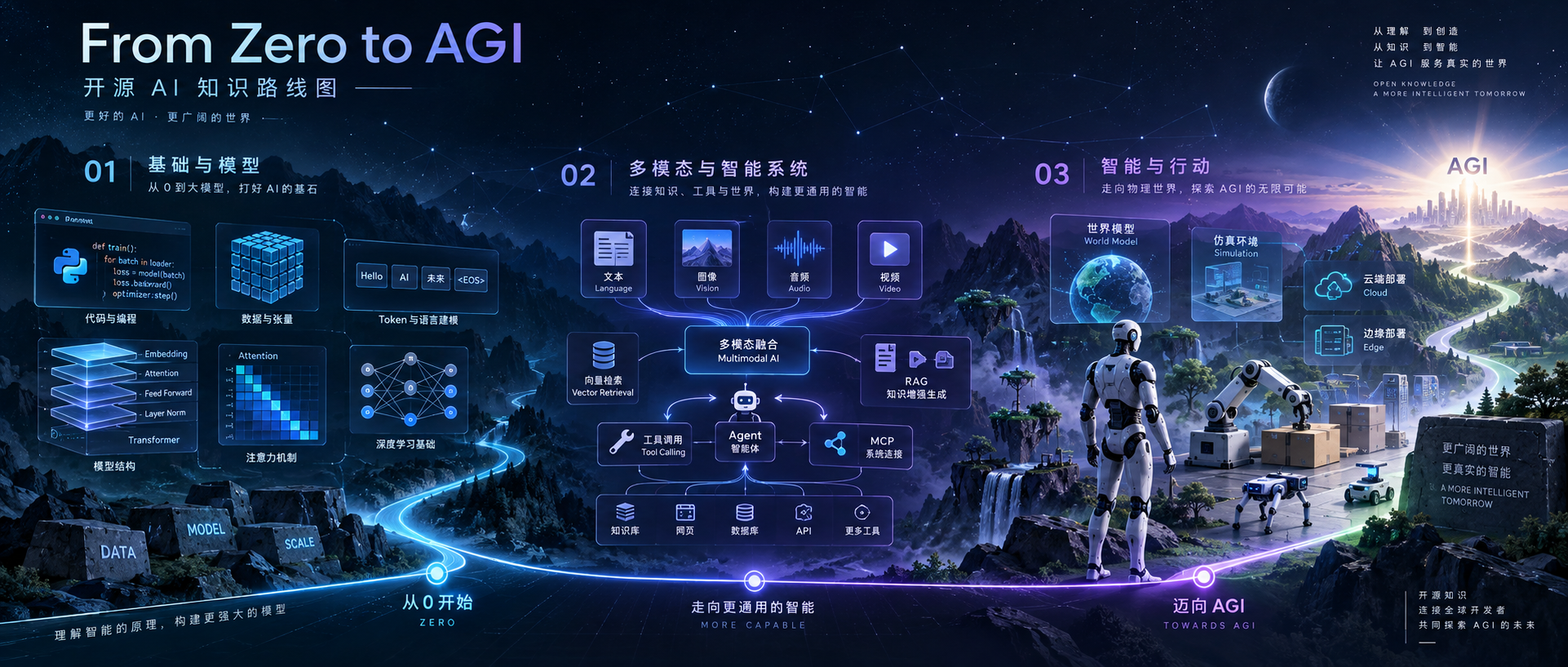 从零走向 AGI 学习路线图