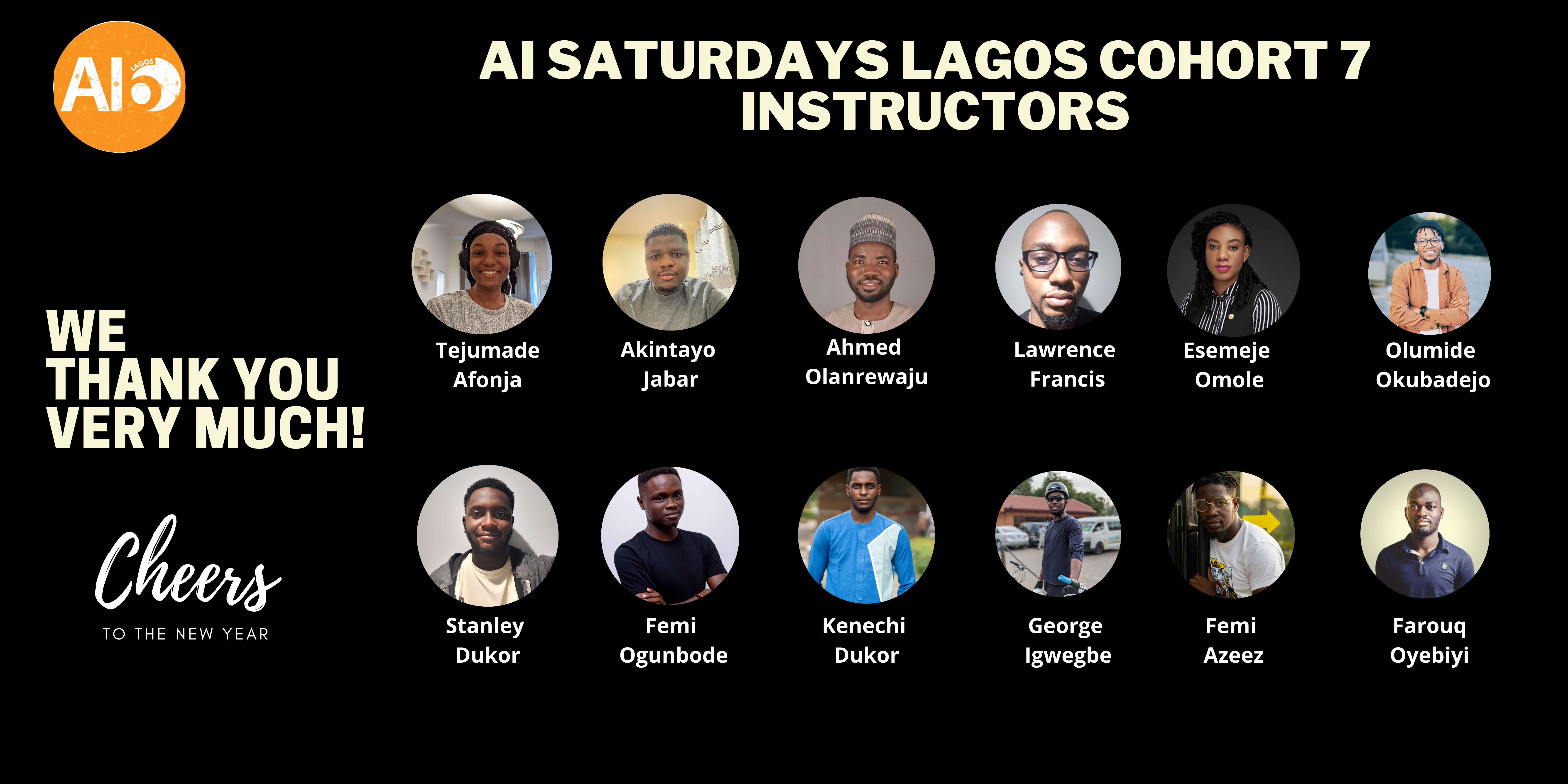 Cohort 7 Course Instructors