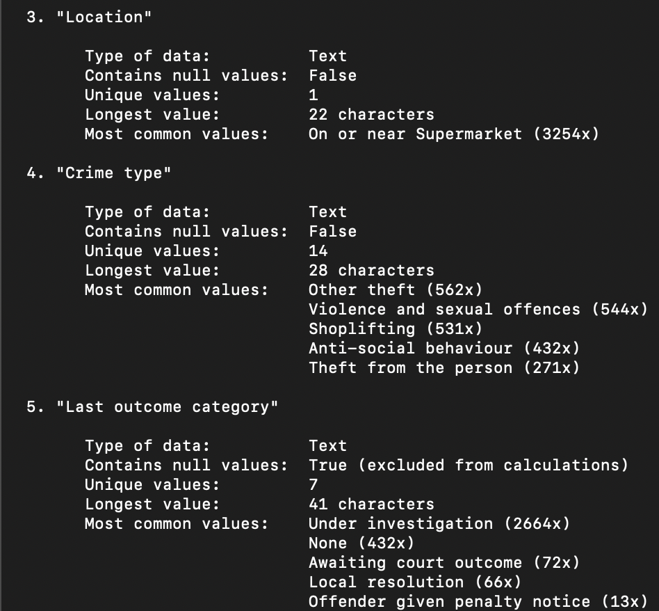 supermarket stats new sheet screenshot