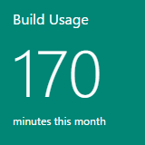 Build Usage Widget