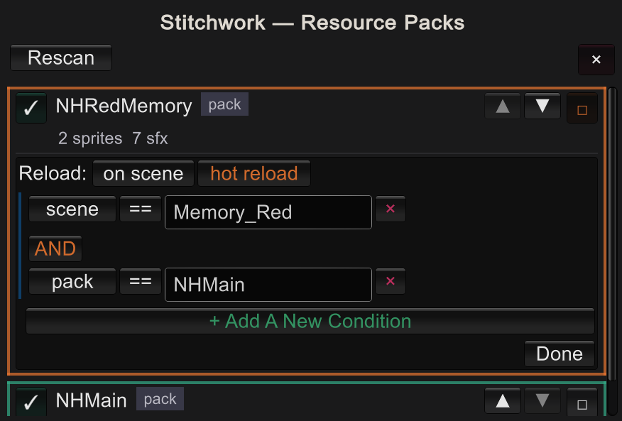 Pack Condition