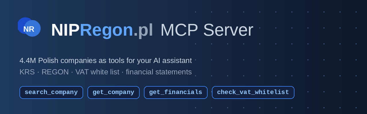 NIPRegon MCP Server