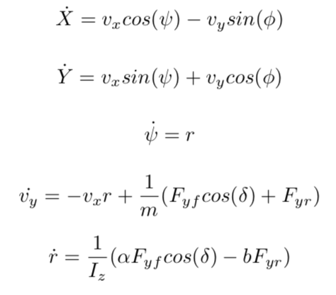 Vehicle-Equations