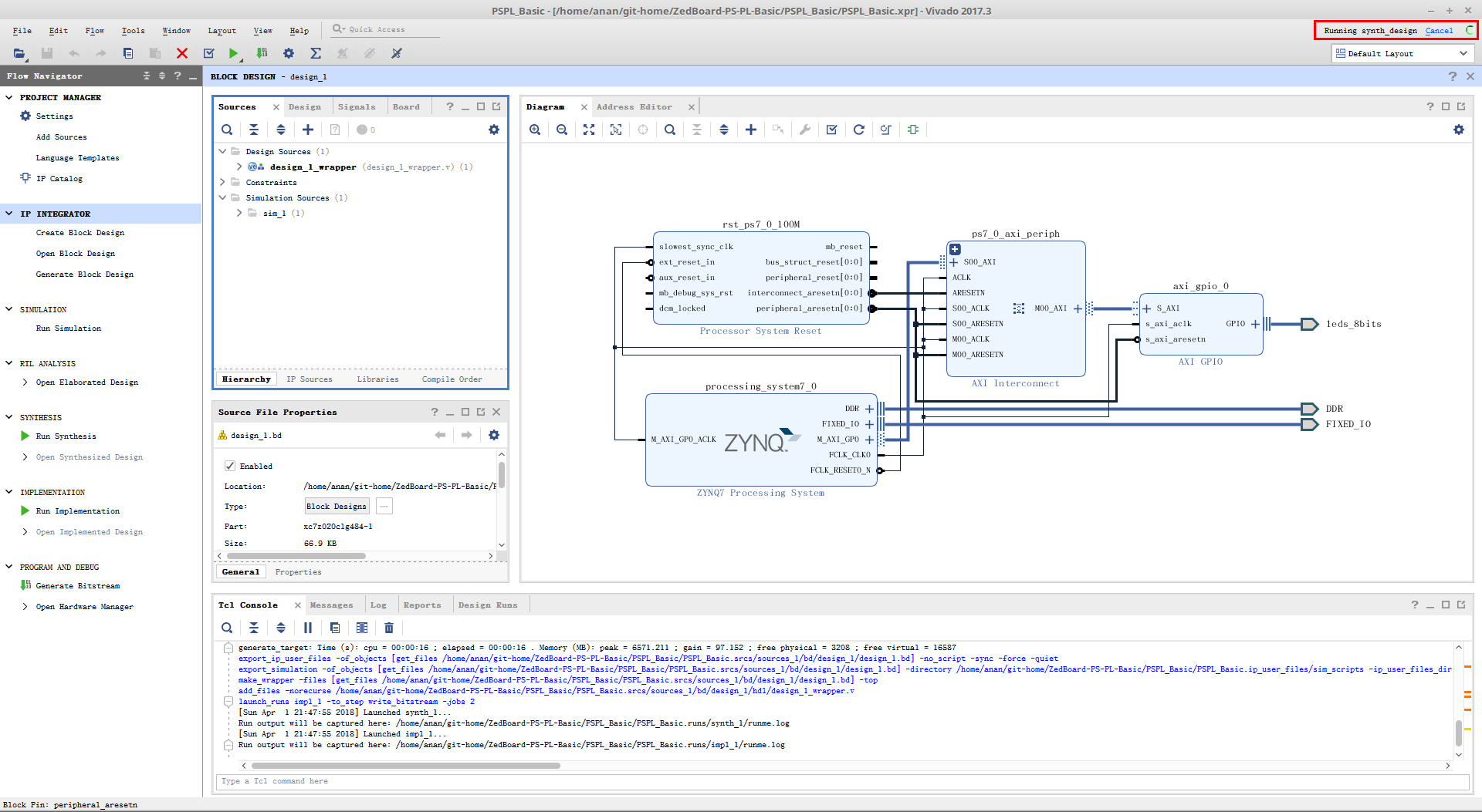 GitHub - ANAN030/Vivado_Basic: Vivado 和 Xilinx SDK 基本操作 · GitHub