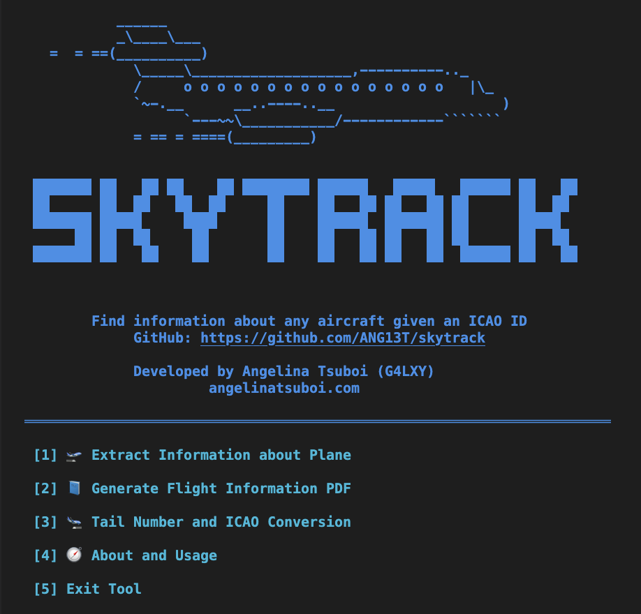 vista previa de skytrack