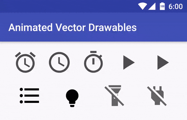GitHub - ANPez/Animated-Vector-Drawables: Animated Vector Drawable samples