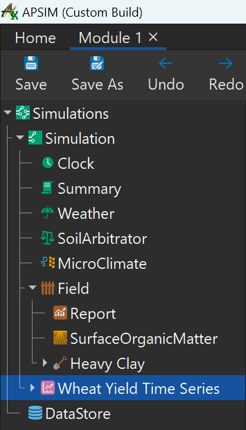 New simulation structure