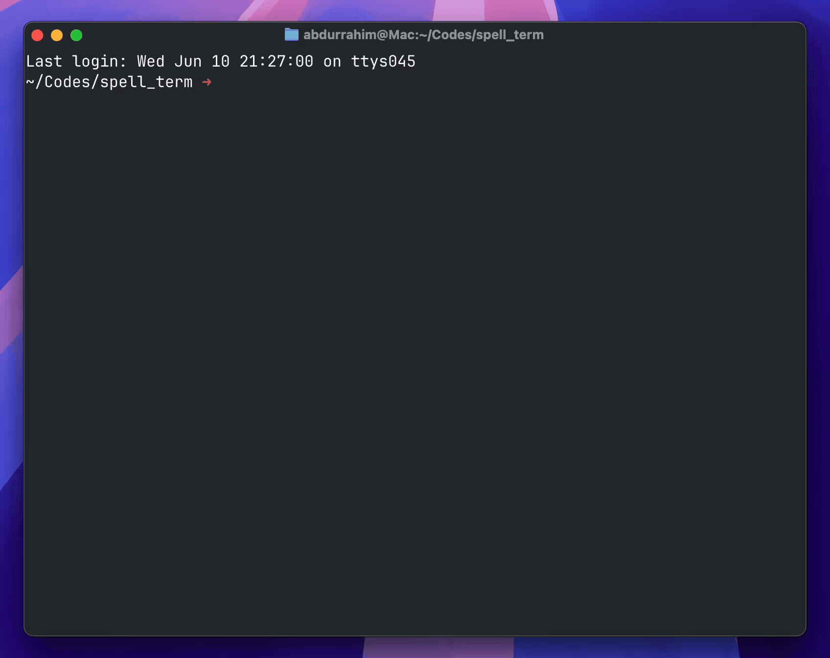 tuipo underlining typos in a Claude Code prompt