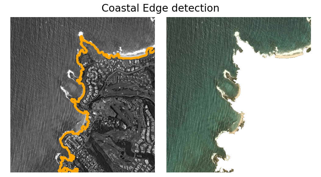 coastal edge detection