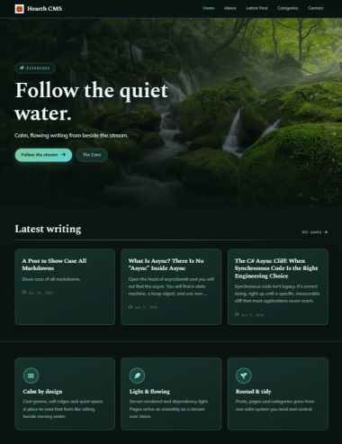 Screenshot - Theme RiverCove