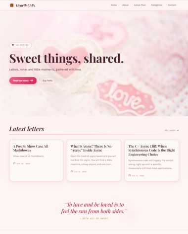 Screenshot - Theme Valentine