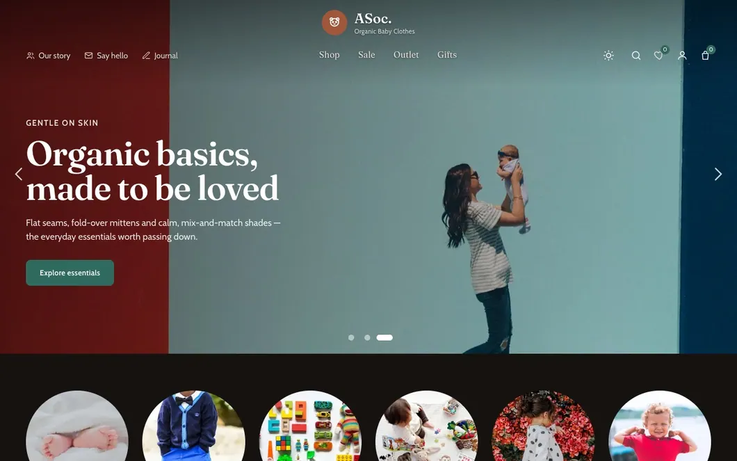 asoc-bumble-shop-html 网站模板截图