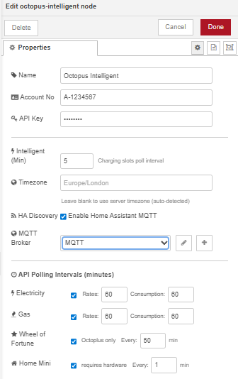 Node Configuration