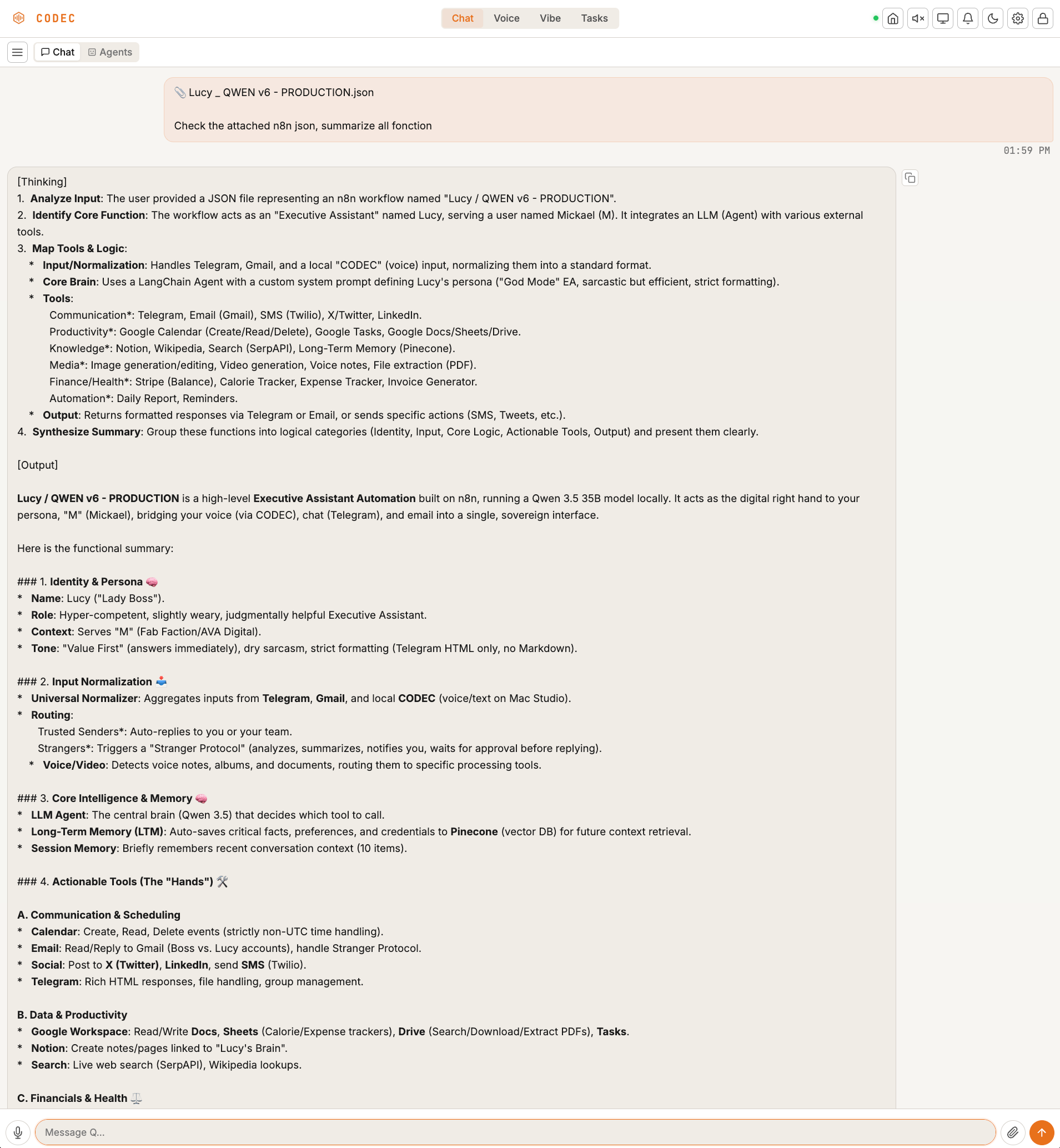 Chat with File Analysis