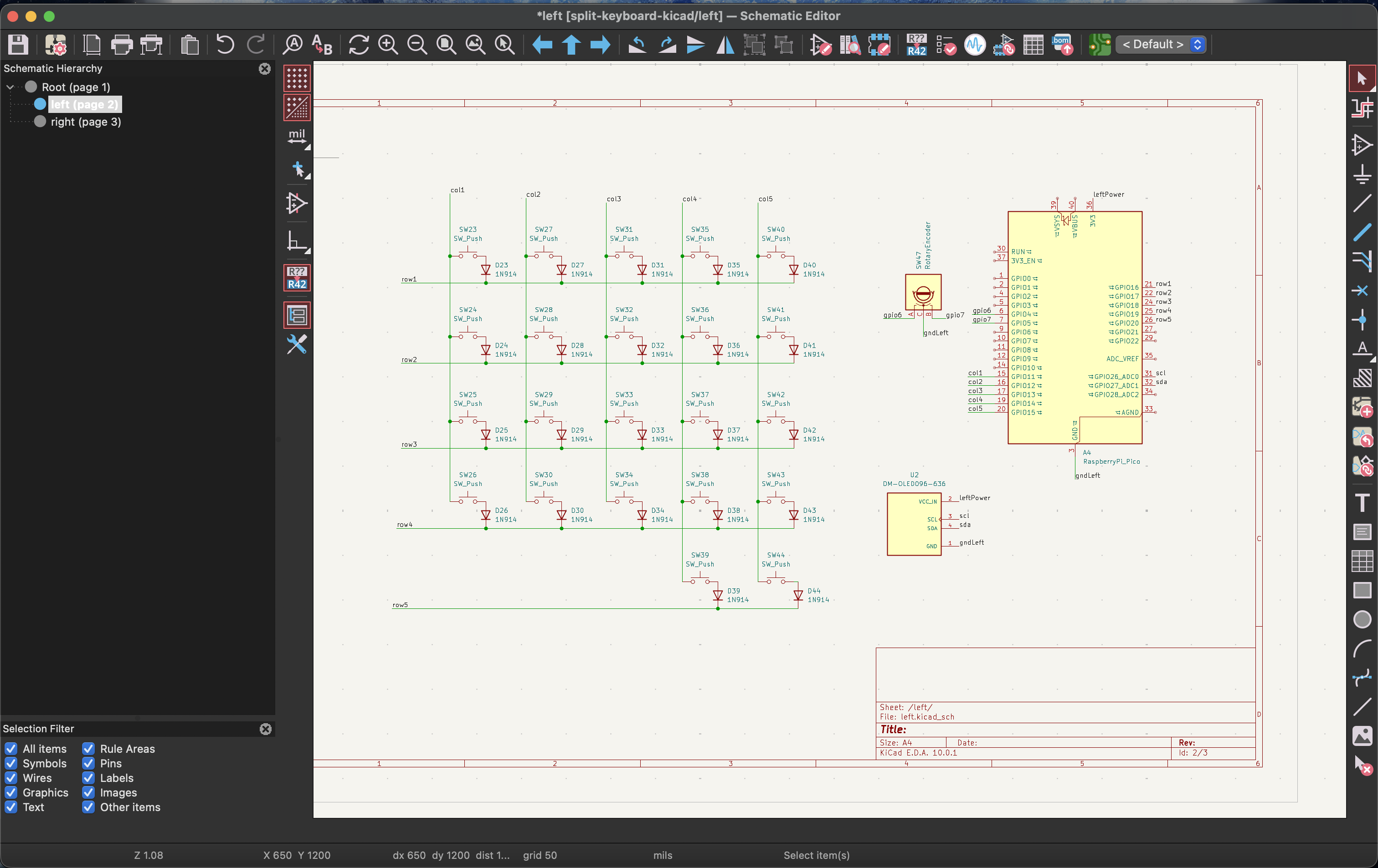Split keyboard, from the project README